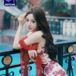 Jiang Jiang: Nữ thần xinh đẹp của Trung Quốc trên ứng dụng Hotlive . The most beautiful girl goddess 2024